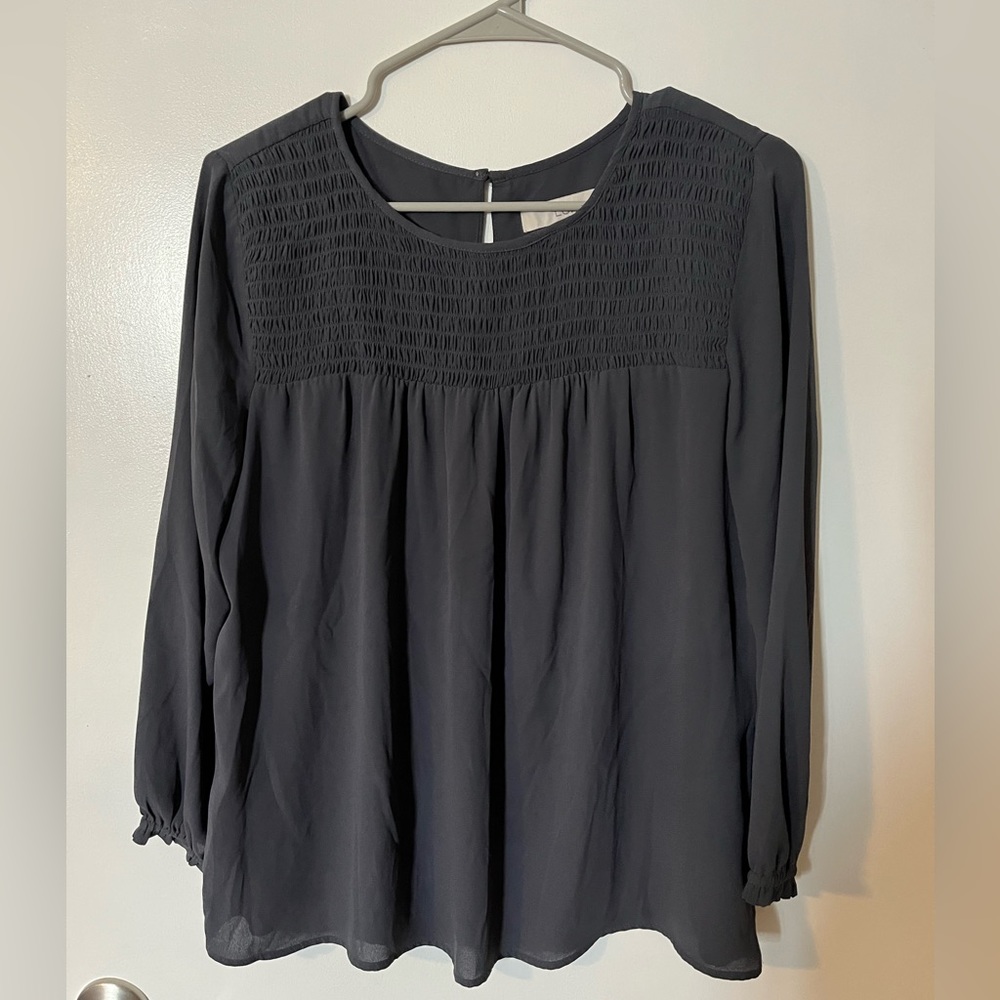 LOFT Long Sleeve Blouse